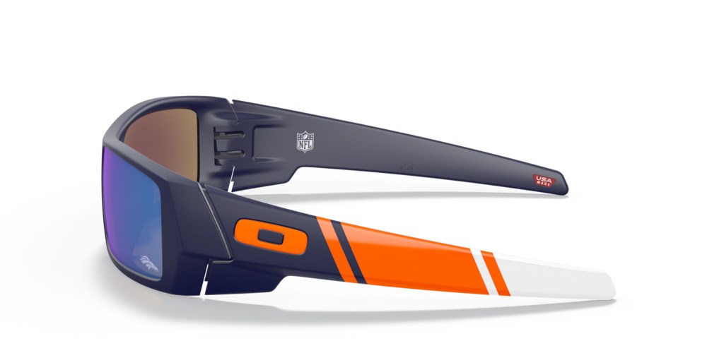 Oakley Sunglasses Retail - Matte Navy Frame Denver Broncos Gascan® Regular  - High Bridge Fit