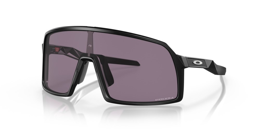 New Oakley Sunglasses Outlet Shop - Matte Black Frame Sutro S Wide -  Universal Fit